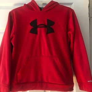 Boys under armour pullover hoodie